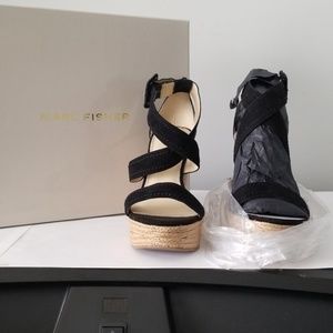 Firm Price***Marc Fischer Espadrille Wedge Sandals